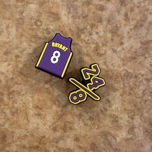 Kobe Bryant Croc Charms